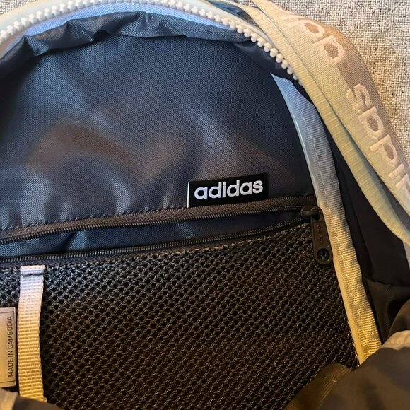 Adidas Linear Mini Backpack Sky Blue - Picture 7 of 13